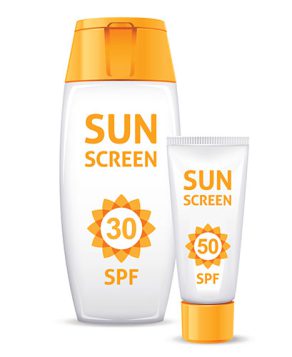 apply sunscreen