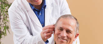 fitted hearing aid