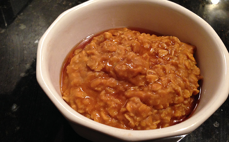 pumpkin oatmeal