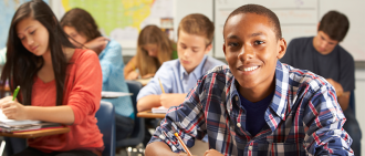 Students in classroom