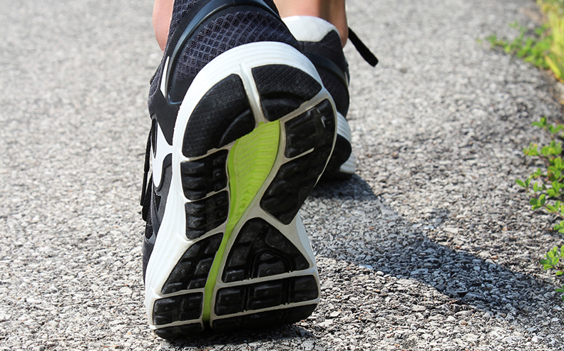 walking shoes