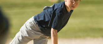 young baseball pitcher