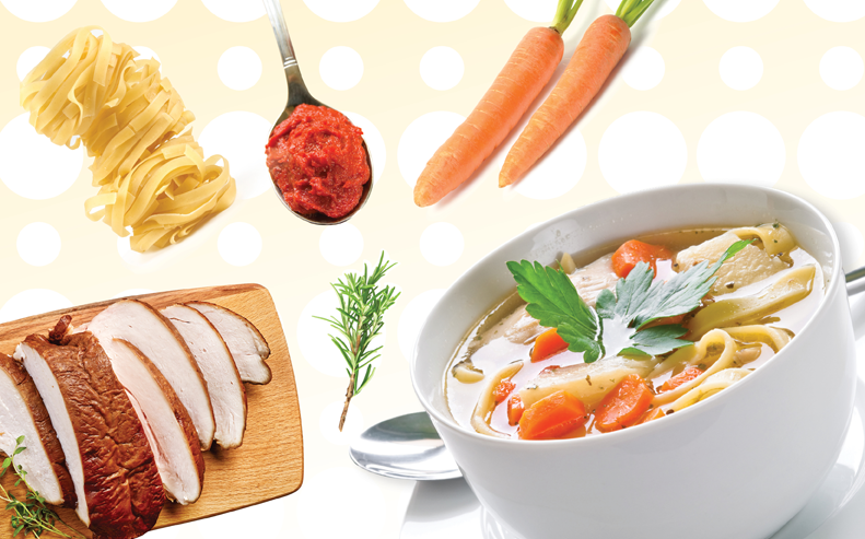 chicken noodle soup ingredients
