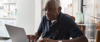 Older Black American Man