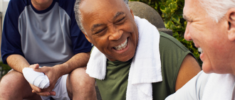 older men talking