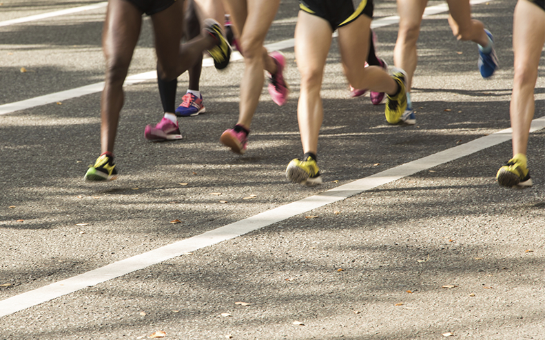 marathon runners