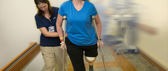 prosthetic leg upmc