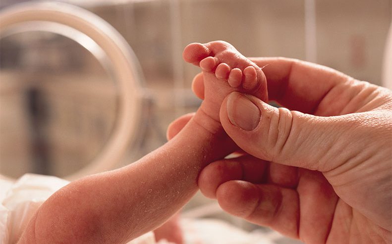 small baby feet