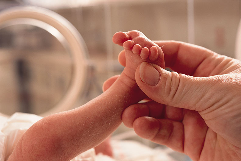 small baby feet