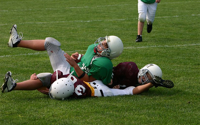 football collision