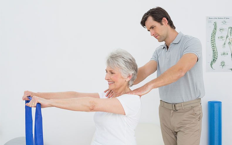 physical therapy shoulder exercise