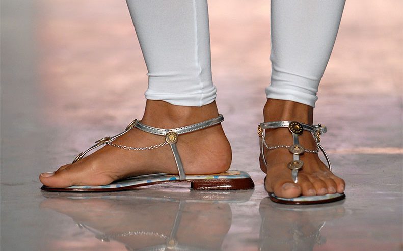 woman feet