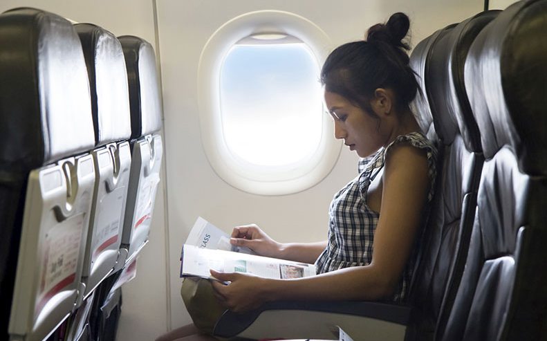 traveling on plane
