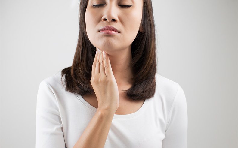 throat pain