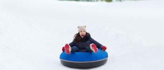 snow tubing