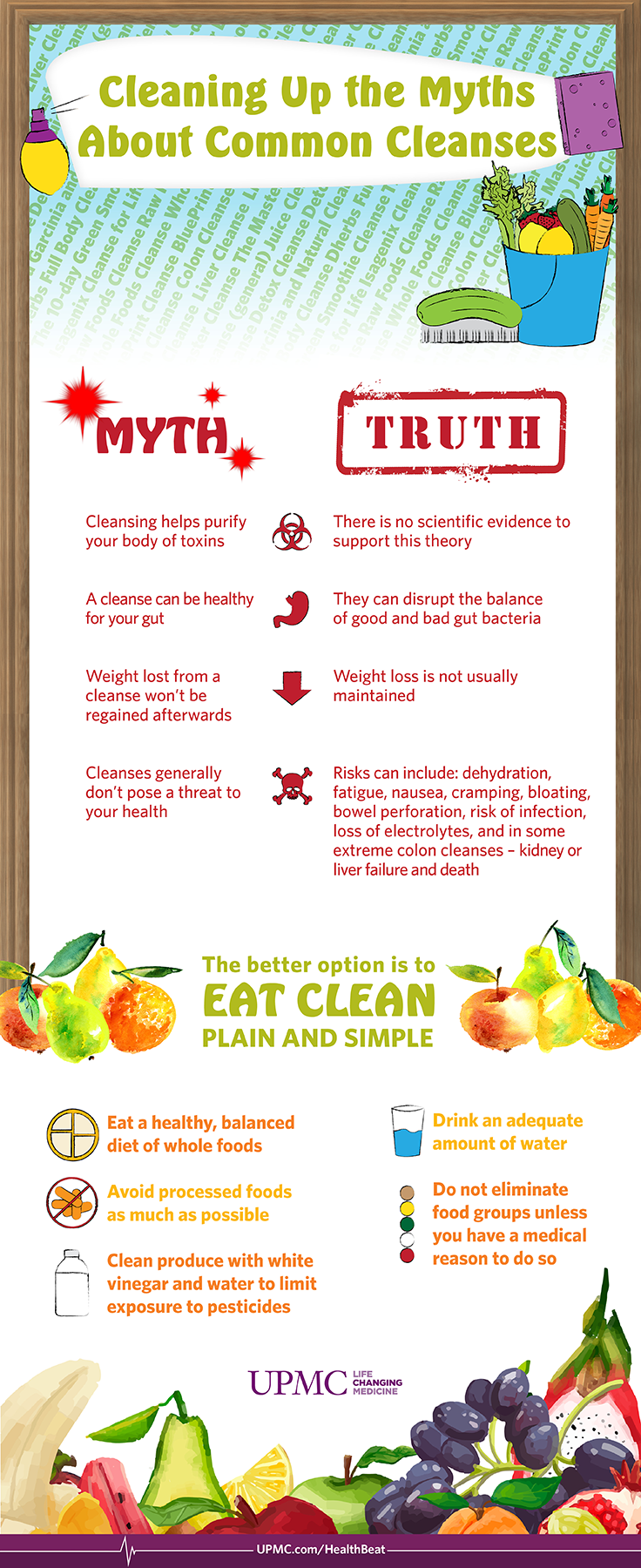 Cleanses Infographic