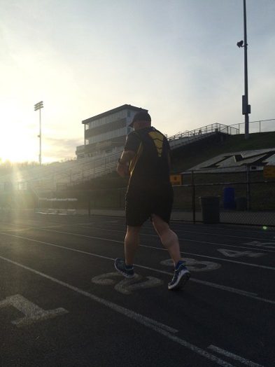 Mickey Marshall says cross training helped him improve his health. 