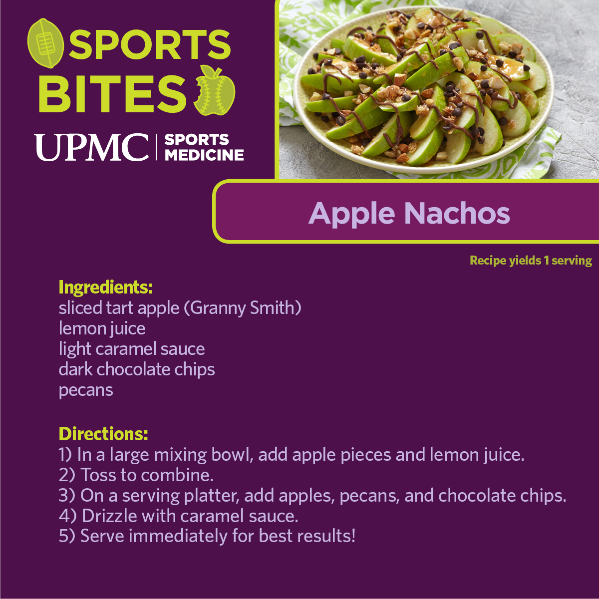 Try this healthy Apple Nachos recipe.