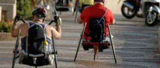Ashli Molinero is a handcycling athlete.
