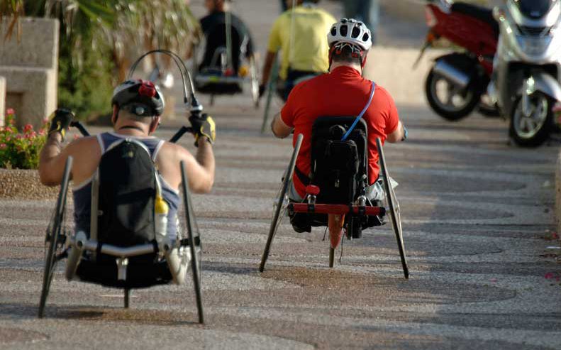 Ashli Molinero is a handcycling athlete.