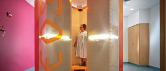 The EOS machine is designed to help diagnose scoliosis