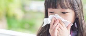 Child Using Tissue