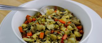 Learn how to make cauliflower stuffing