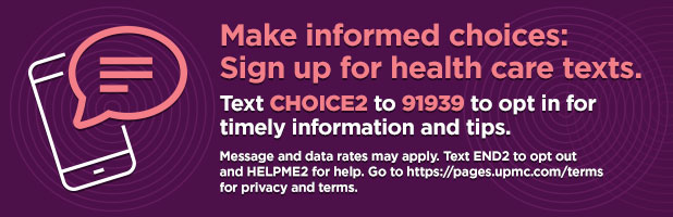 Sign up to receive text alerts