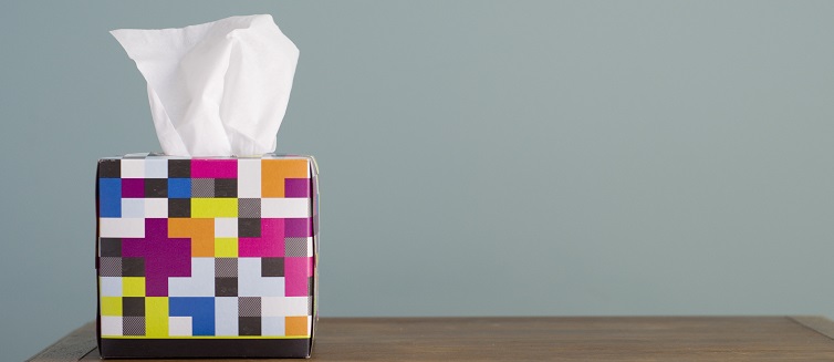 Learn how to properly cover your sneeze