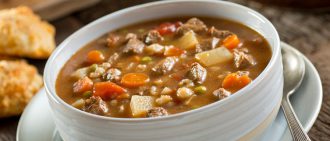 quick beef and barley soup