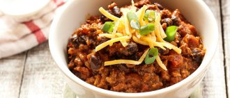 slow cooker butternut squash chili