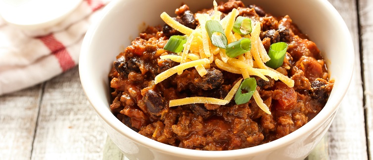 slow cooker butternut squash chili
