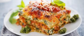 spaghetti squash lasagna casserole