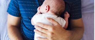 Father and baby