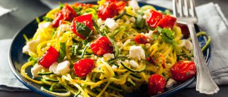 garlic zoodles video recipe