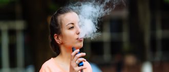 Is vaping safe? Learn more about new possible health risks associated with vaping.