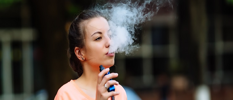 Is vaping safe? Learn more about new possible health risks associated with vaping.