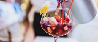 Festive mocktails