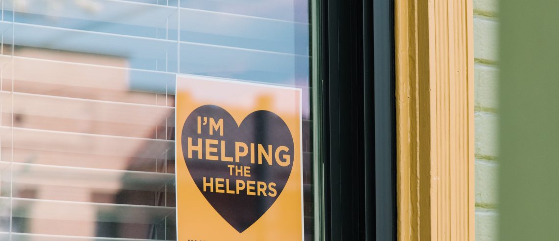 Learn more about how you can help the helpers.