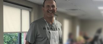 A quick-thinking security guard and the precise talents of an expert interventional cardiologist gave Bill Gruber a second chance at life.