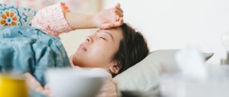 Women feeling sick