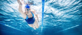 Low-impact cardio, like swimming
