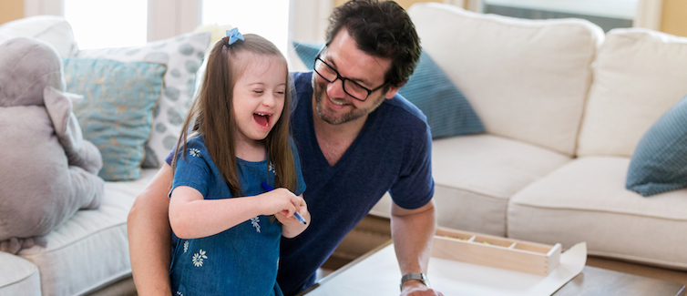 Child with Down Syndrome