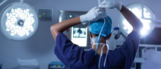 Female surgeon