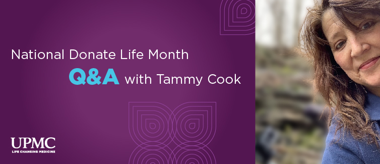 Tammy Cook, a lung-transplant recipient, tells her story as part of National Donate Life Month. Discover her story.