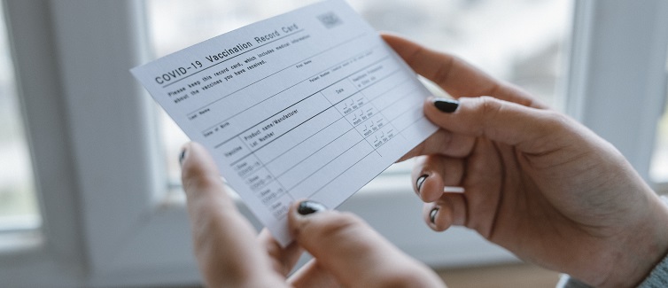 covid-19 vaccination card
