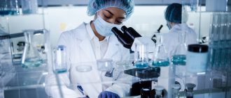 Doctor in Medical Lab