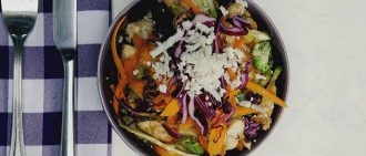 Get a nutritious Asian ginger peanut bowl recipe