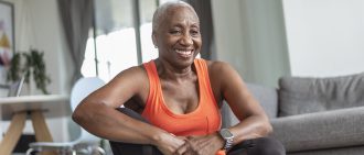 senior black woman