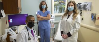 A specialist at UPMC Hillman Cancer Center at UPMC Passavant–Cranberry.